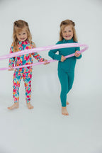 Heart Hustle Full-Zip Ruffle Active Jacket