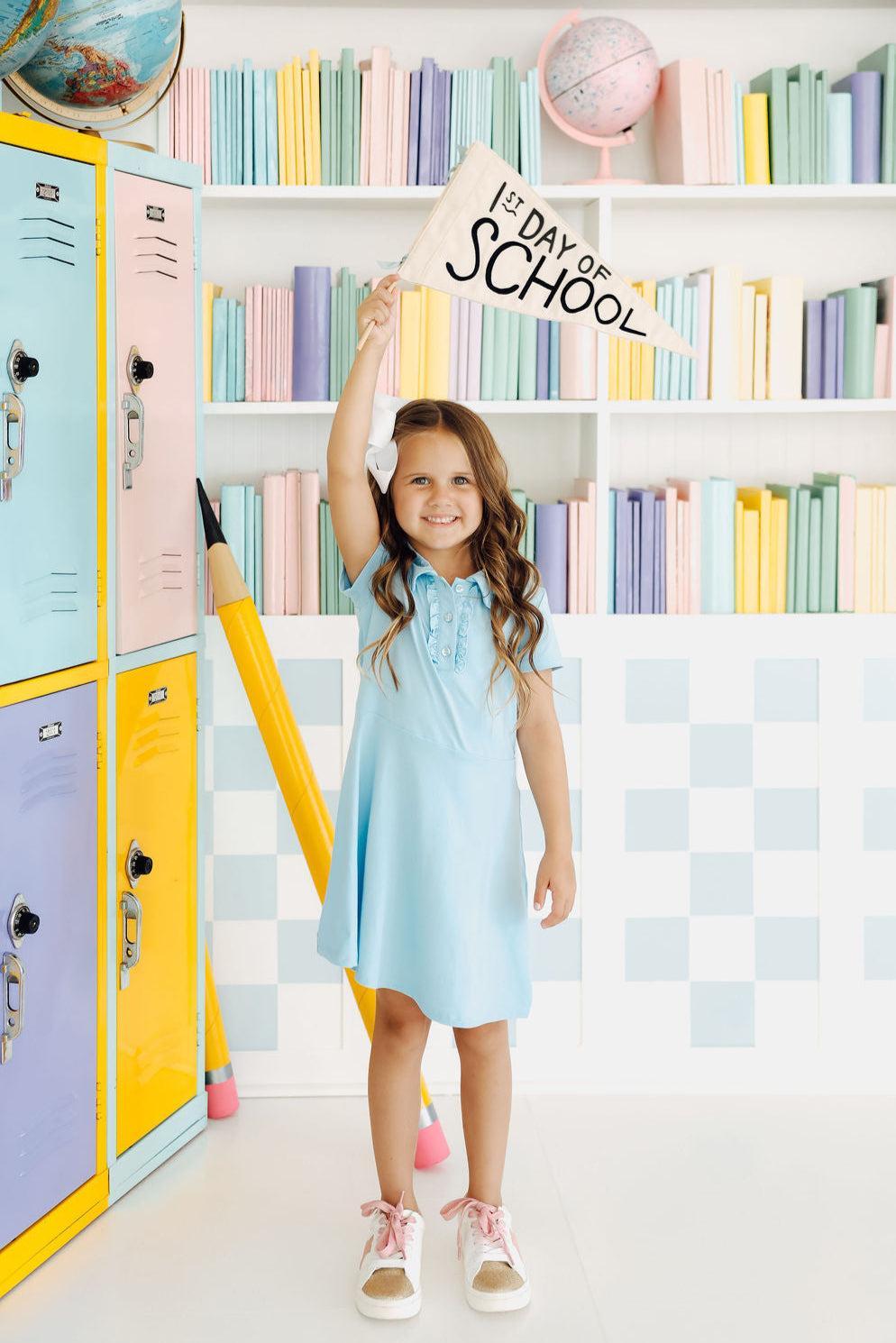 Bluebird Short Sleeve Polo Dress