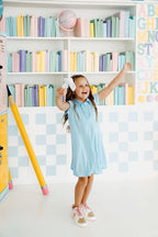 Bluebird Short Sleeve Polo Dress