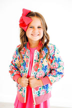 Wildflower Wishes Satin Jacket