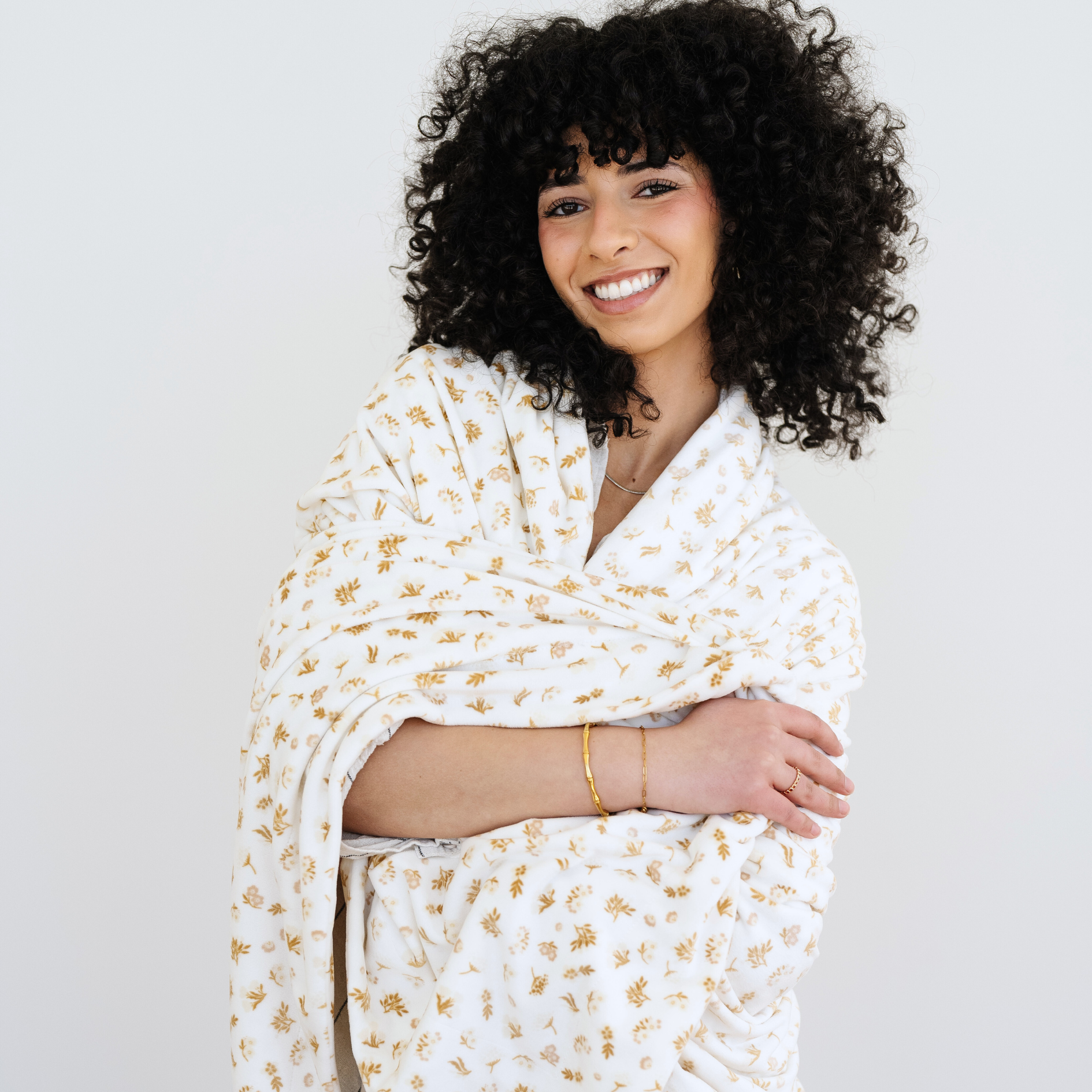 Minky Stretch XL Throw Blanket