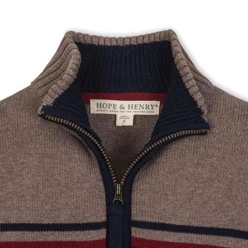 Organic Half Zip Sweater