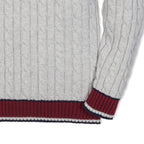Organic V-Neck Cricket Sweater