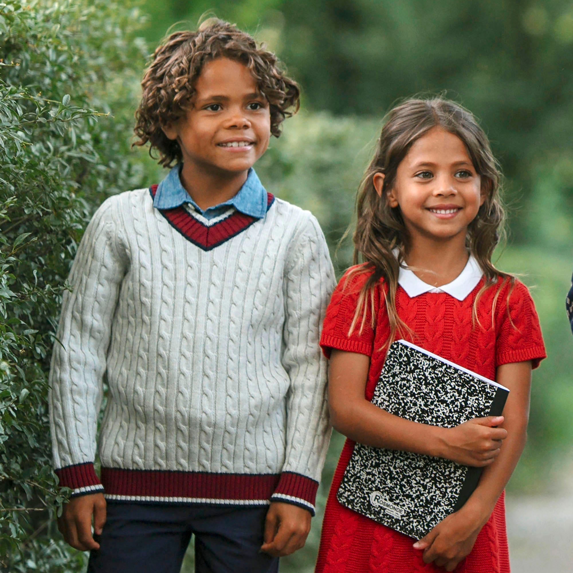 Organic V-Neck Cricket Sweater