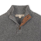 Organic Mock Neck Sweater