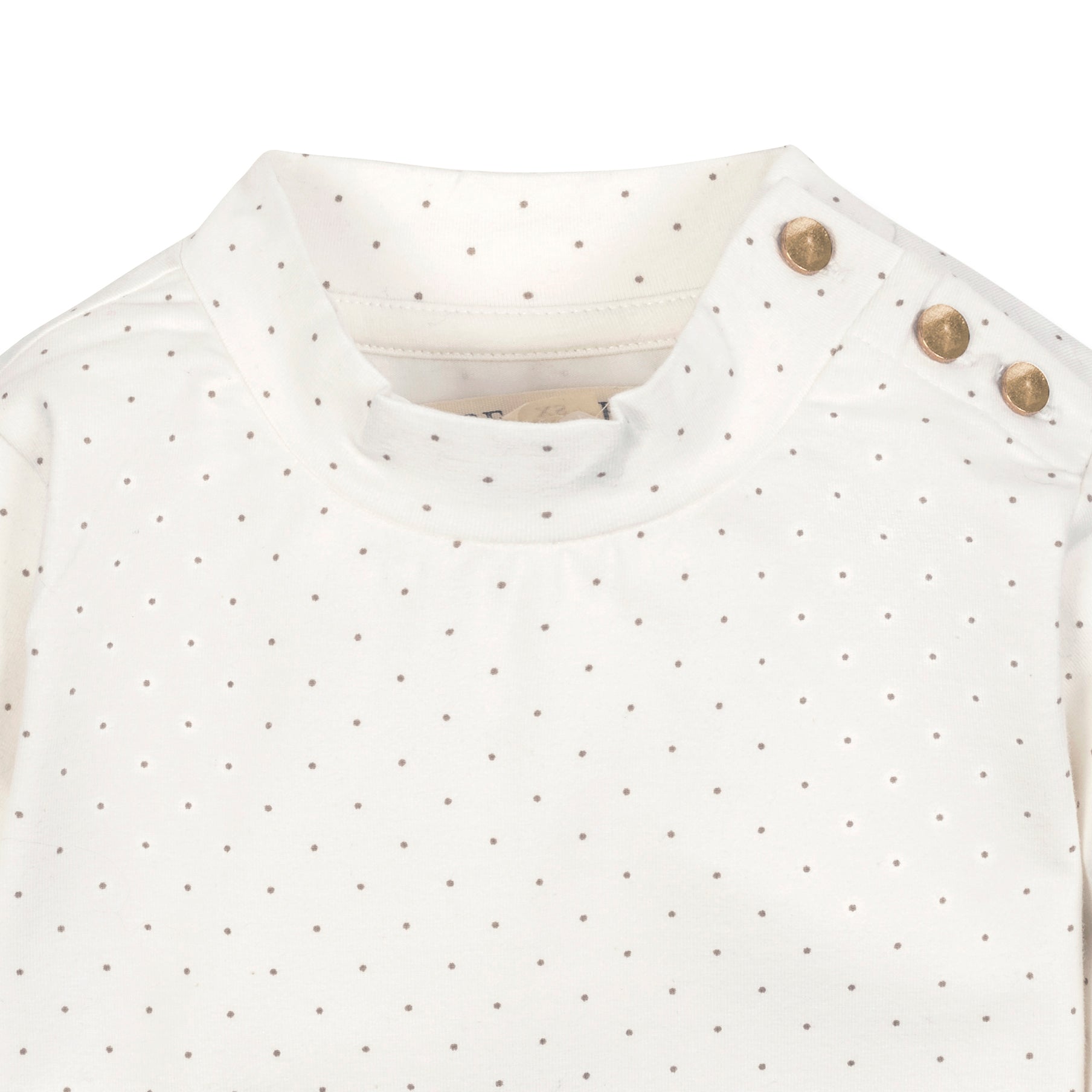 Organic Mock Neck Knit Top