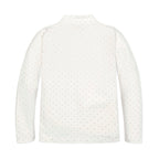 Organic Mock Neck Knit Top