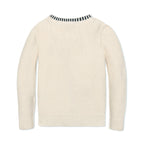 Organic Puff Sleeve Cardigan