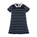 Organic Short Sleeve Collared Sweater Dress