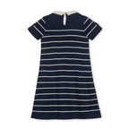 Organic Short Sleeve Collared Sweater Dress