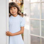 Organic Puff Sleeve Sweater Dress