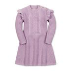 Organic Flutter Detail Sweater Dress