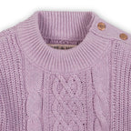 Organic Flutter Detail Sweater Dress