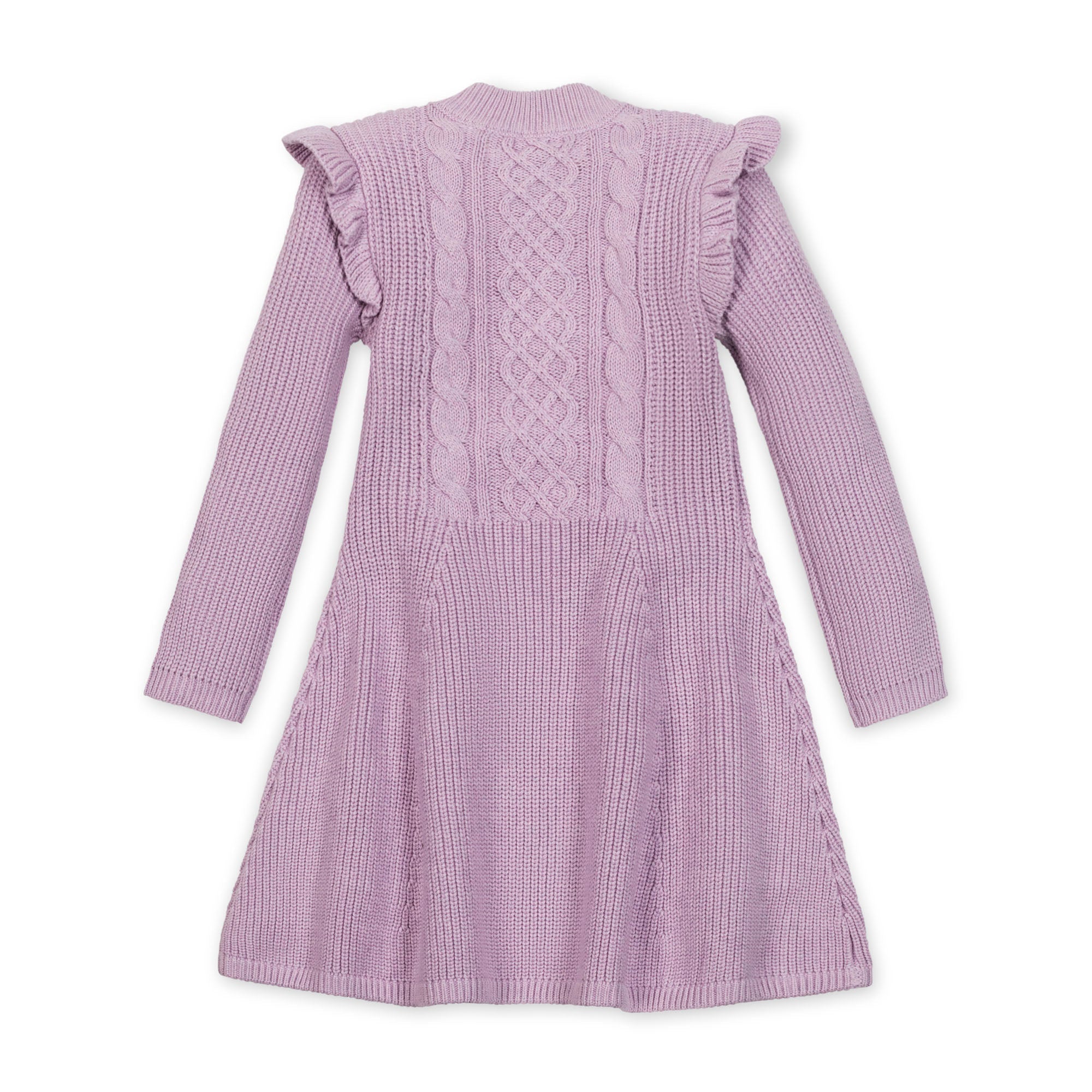 Organic Flutter Detail Sweater Dress