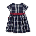 Organic Smocked Poplin Dress