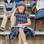 Organic Smocked Poplin Dress