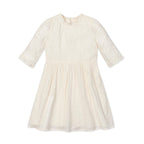 Organic Tiered Eyelet Dress