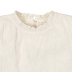 Organic Tiered Eyelet Dress