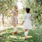 Organic Tiered Eyelet Dress