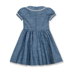 Organic Pintuck Chambray Dress