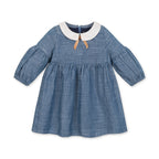 Organic Chambray Empire Dress