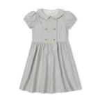 Organic Double Breasted Flannel Dress