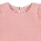 Quilted Drop Waist Dress