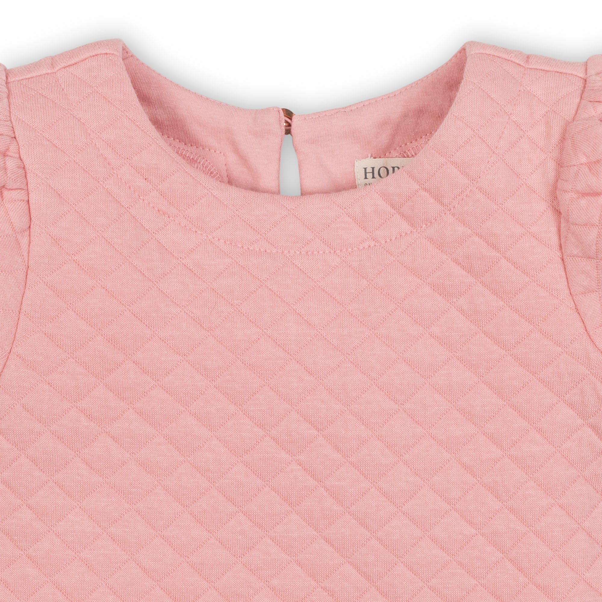 Quilted Drop Waist Dress