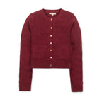 Organic Chevron Stitch Cardigan