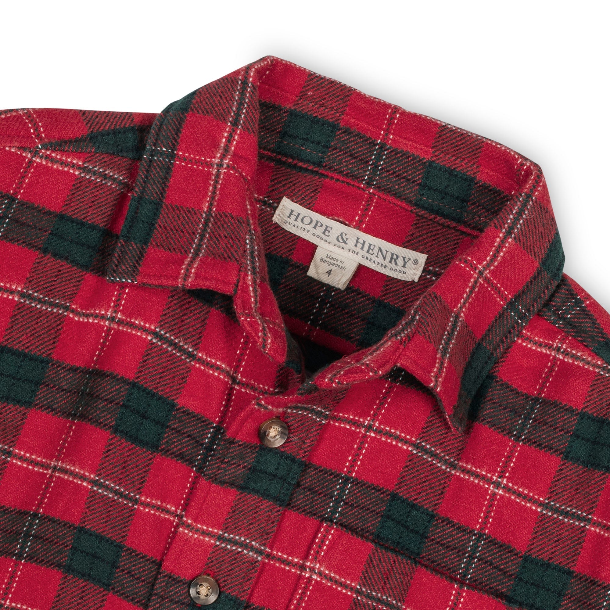 Organic Flannel Shirt