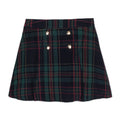 Organic Double Button Skirt