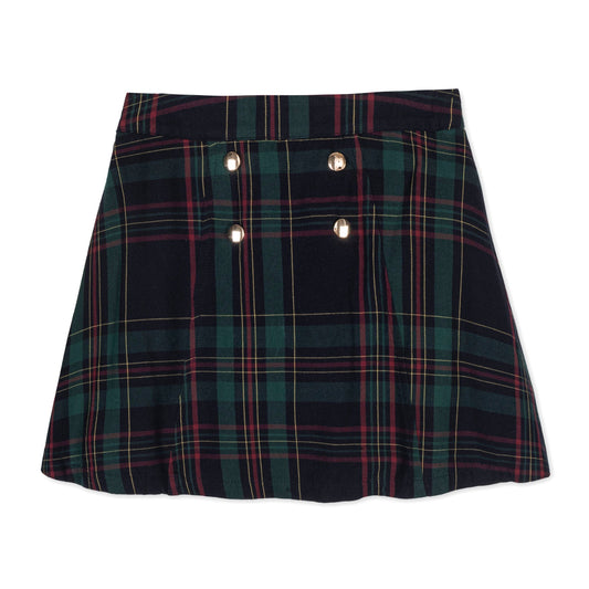 Organic Double Button Skirt