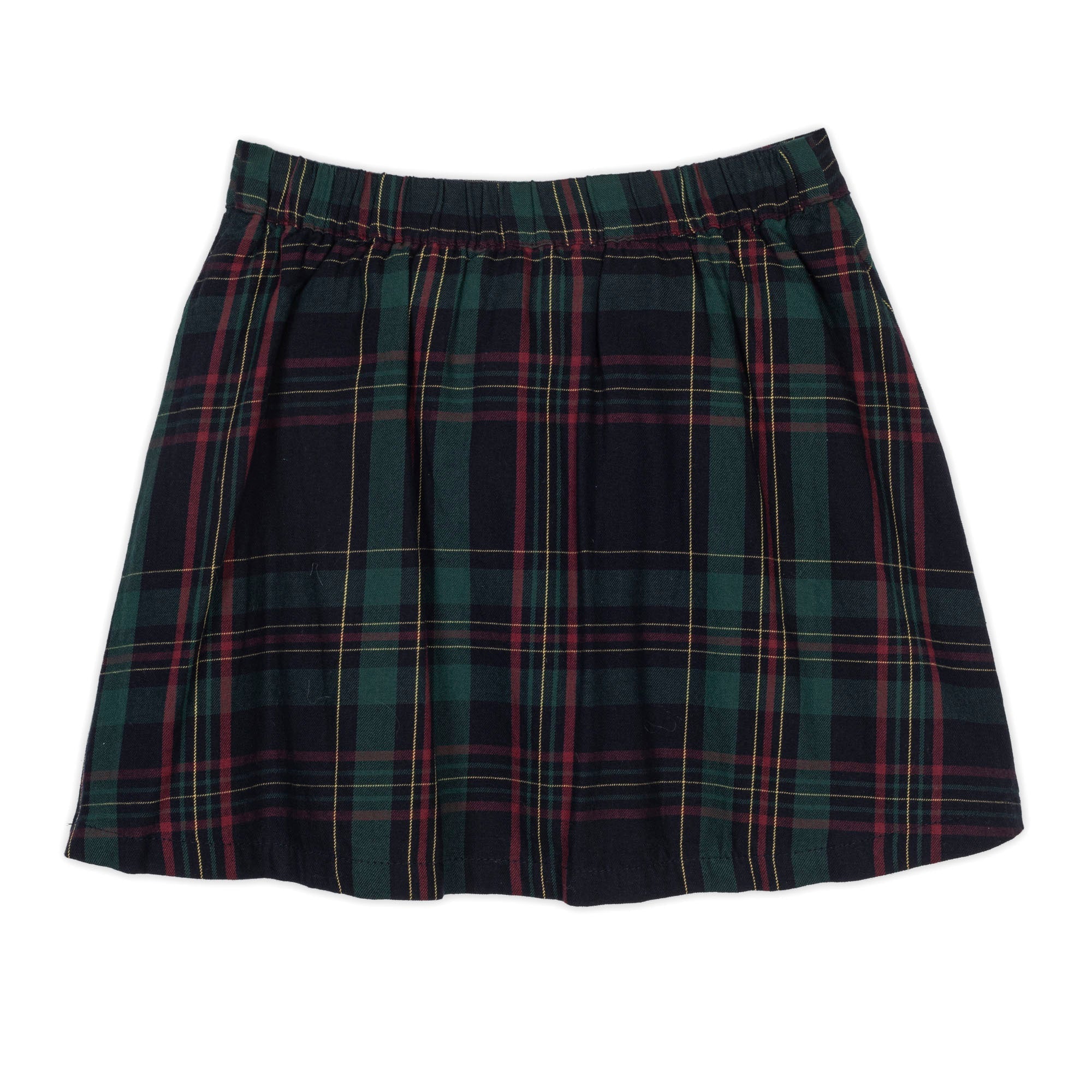 Organic Double Button Skirt