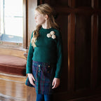 Organic Double Button Skirt