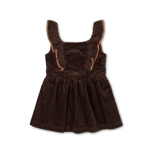 Organic Corduroy Ruffle Jumper - Baby