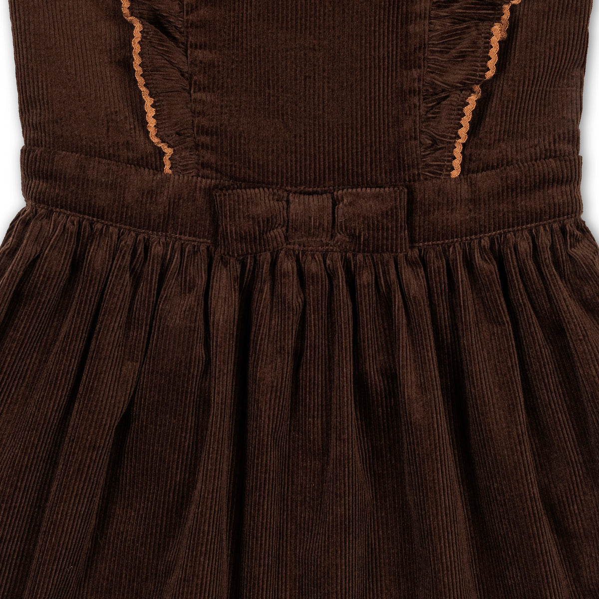 Organic Corduroy Ruffle Jumper