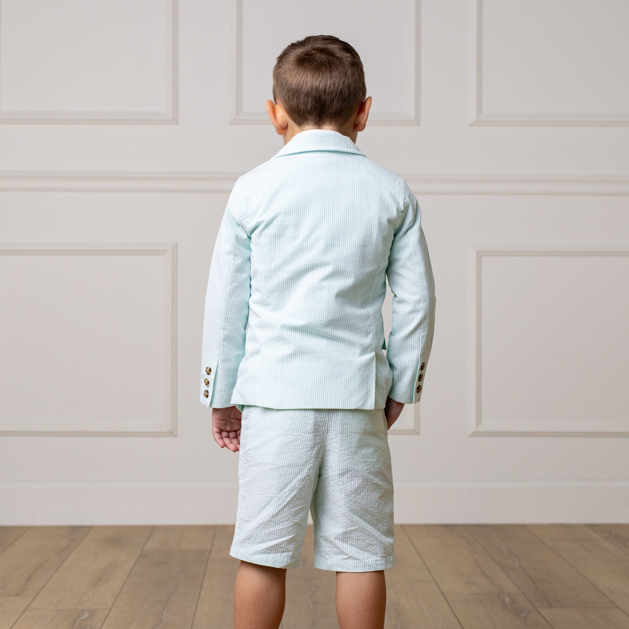 Organic Seersucker Suit Jacket