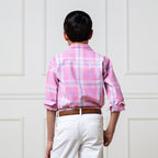Boys Linen Button Down Shirt