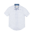 Linen Short Sleeve Button Down Shirt