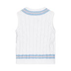 Baby Boy Organic Cotton Cricket Sweater Vest