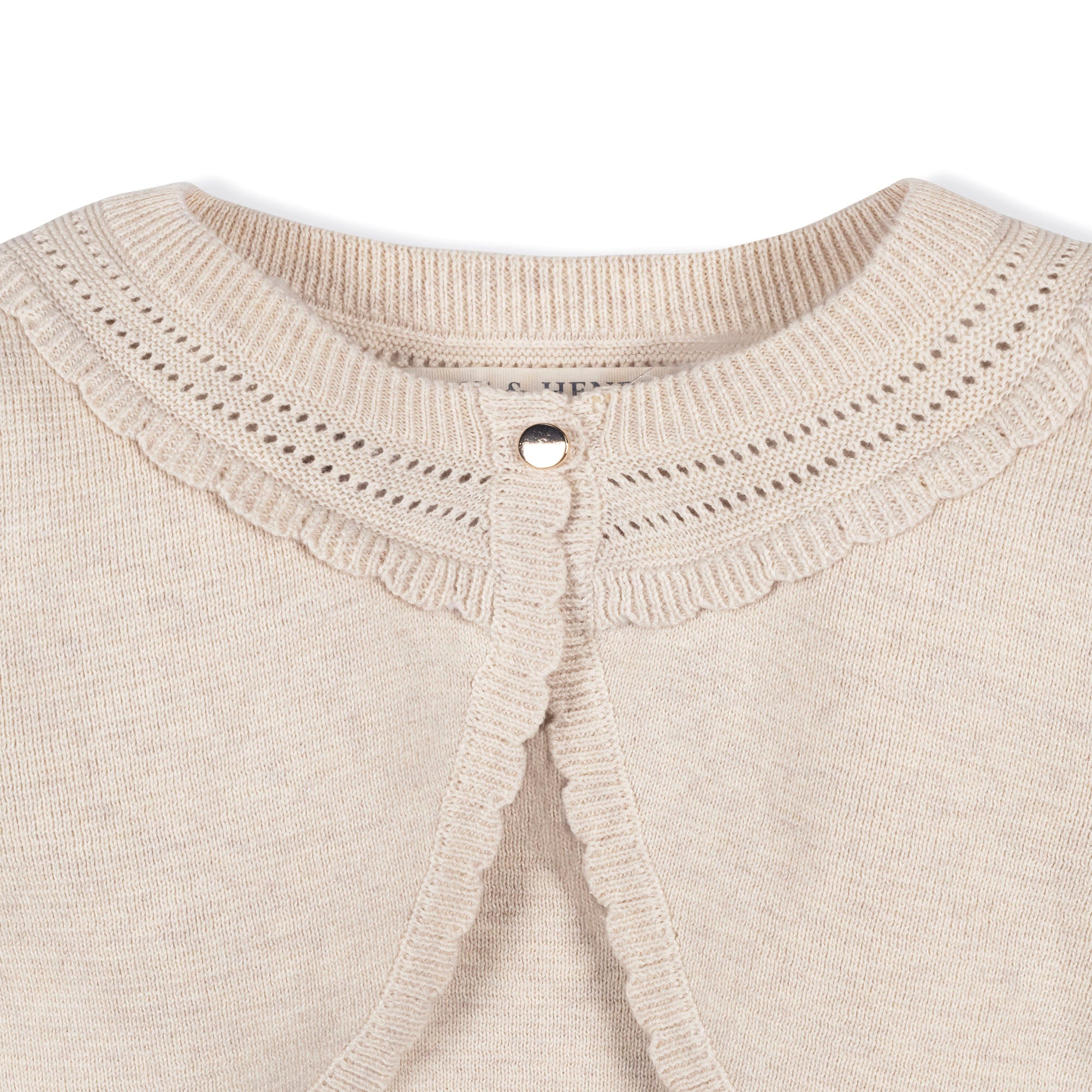 Organic Cropped Special Cardigan