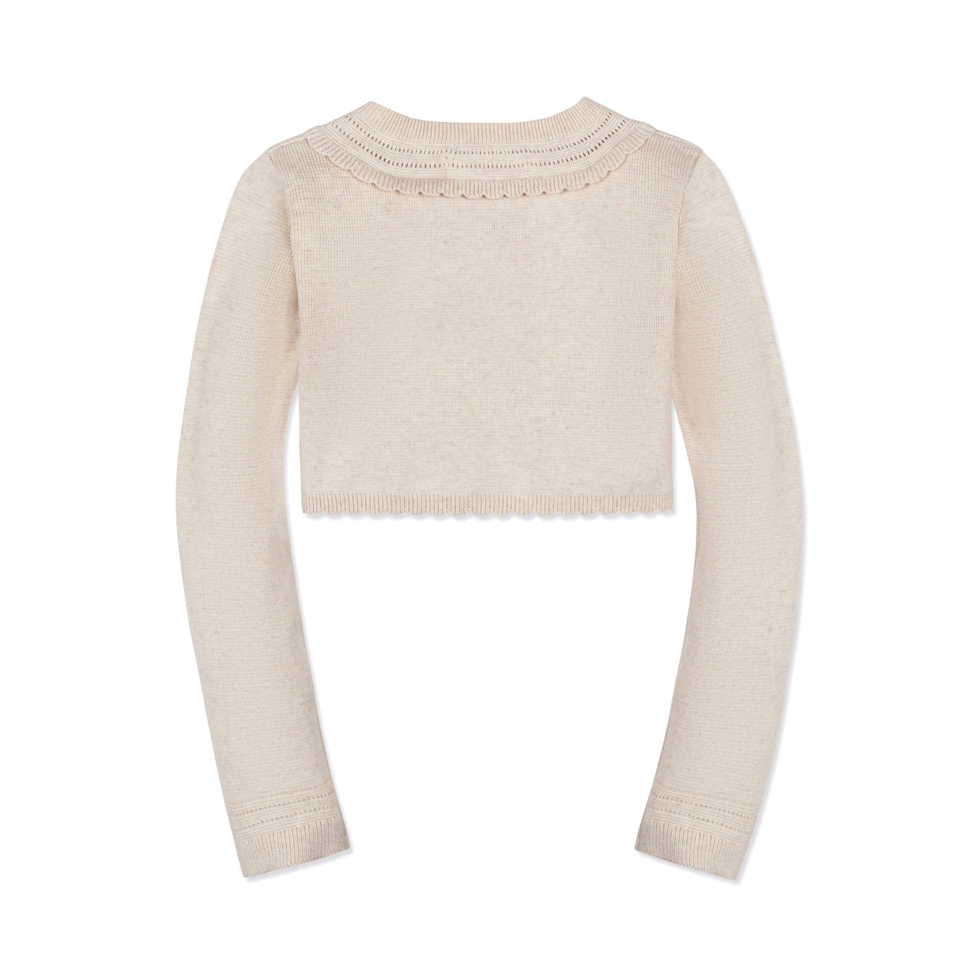 Organic Cropped Special Cardigan