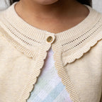 Organic Cropped Special Cardigan