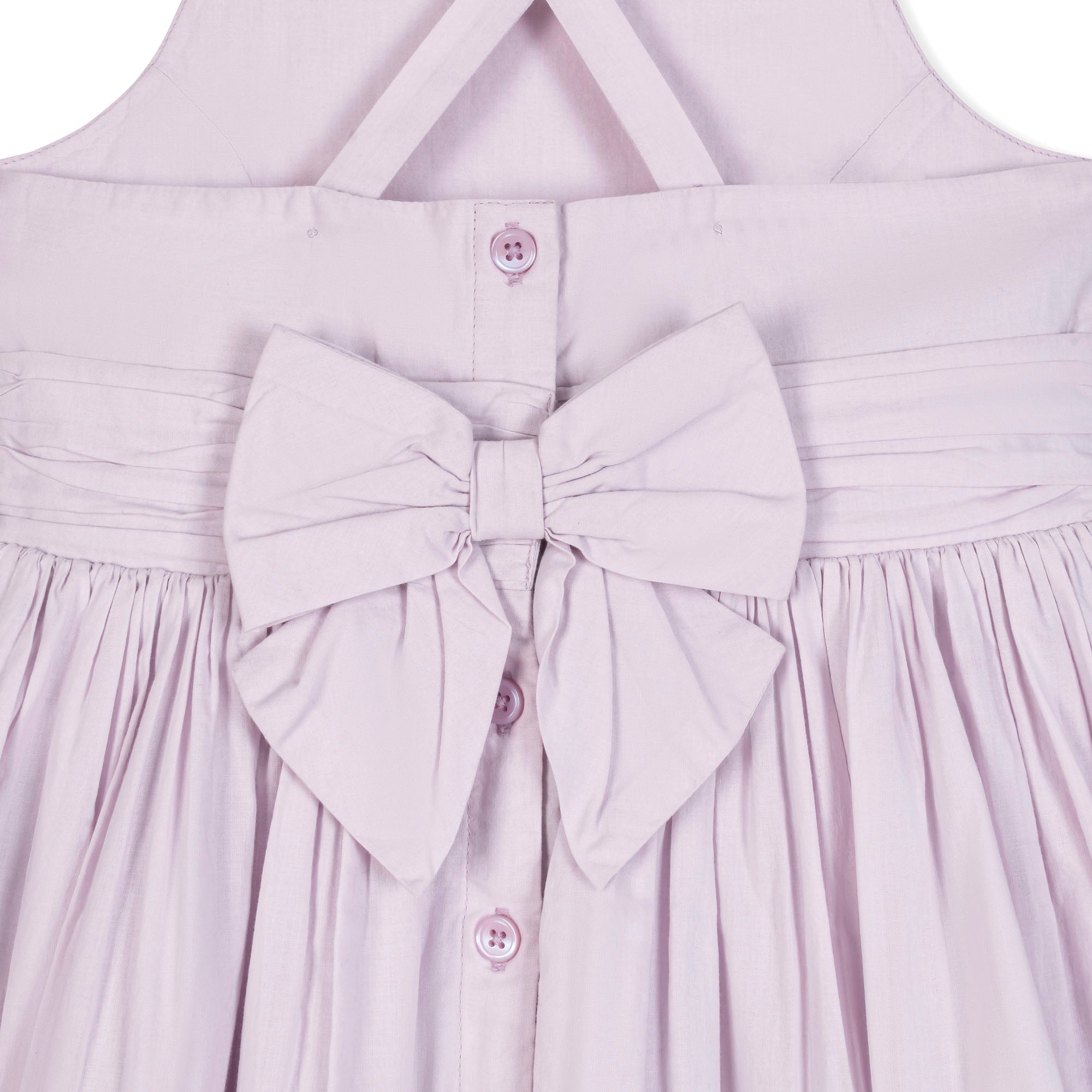 Girls Embroidered Organic Sundress