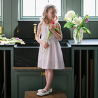 Girls Embroidered Organic Sundress