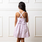 Organic Embroidered Special Sundress - Light Lavender
