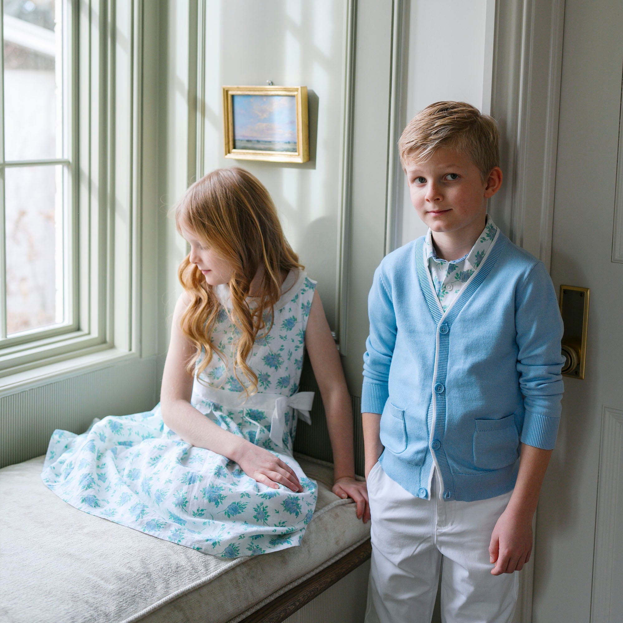 Coastal Cottage Floral Tea Dress