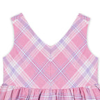 Girls Linen Swing Dress