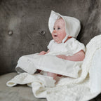 Brimmed Linen Bonnet