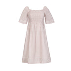 Women’s Organic Cotton Floral Smocked Dress